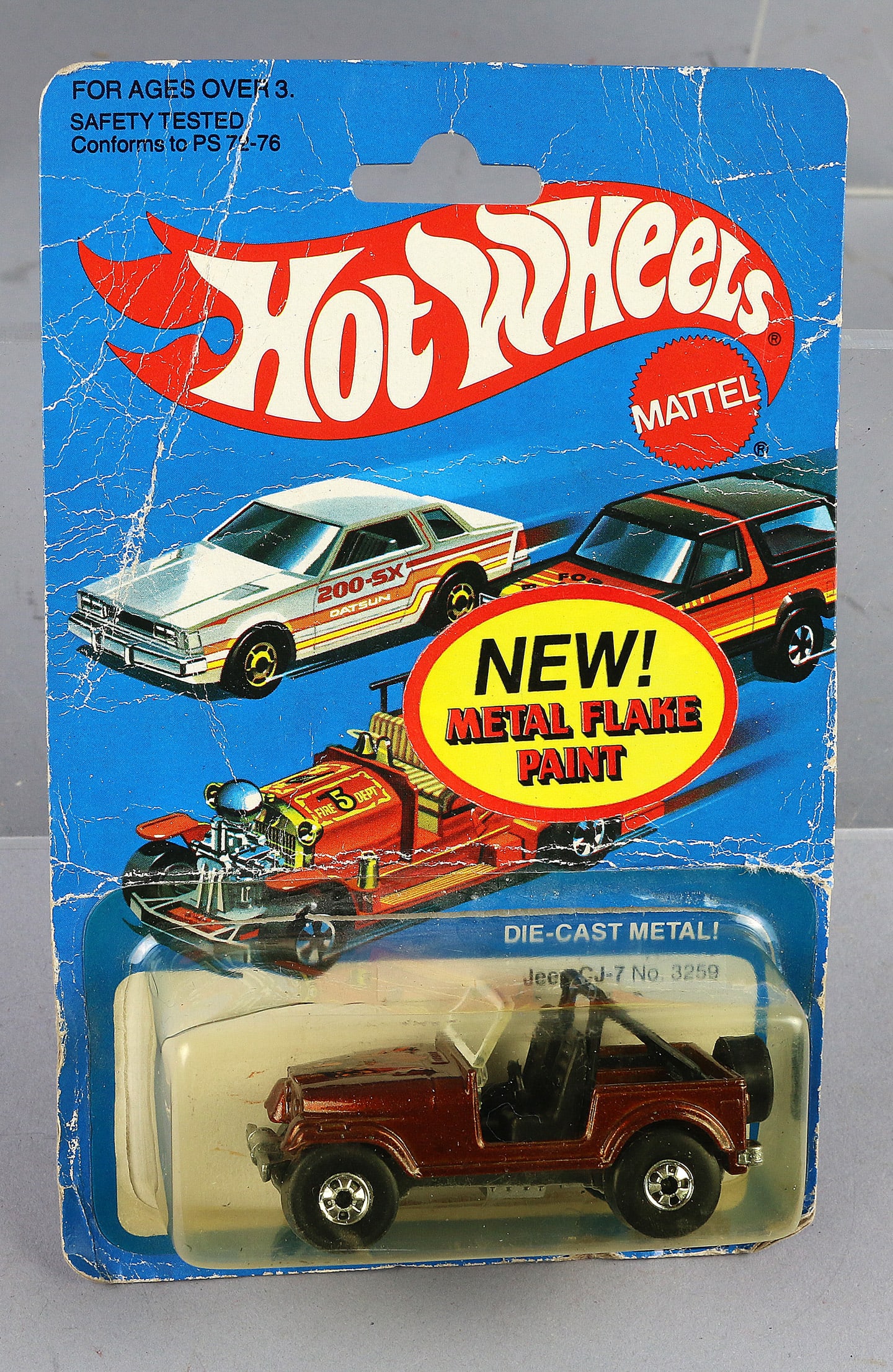 Hot Wheels Jeep CJ-7 Mint in Blister Pack: Hot Wheels Jeep CJ-7 in Blister Pack.