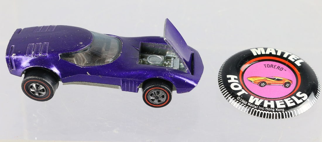 Hot Wheels Redline Torero w Badge Met Purple EX: Hot Wheels Redline Torero w Badge Met Purple EX