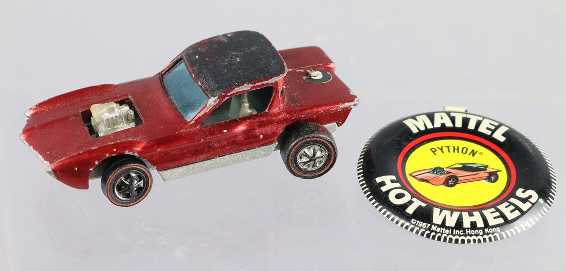 Hot Wheels Redline Python w Badge: Hot Wheels Redline Python w Badge