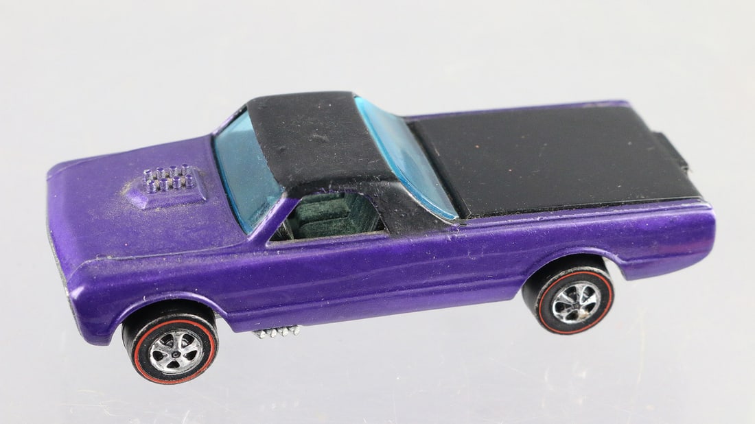 Hot Wheels Redline Fleetside Metalic Purple: Hot Wheels Redline Fleetside Metalic Purple EX