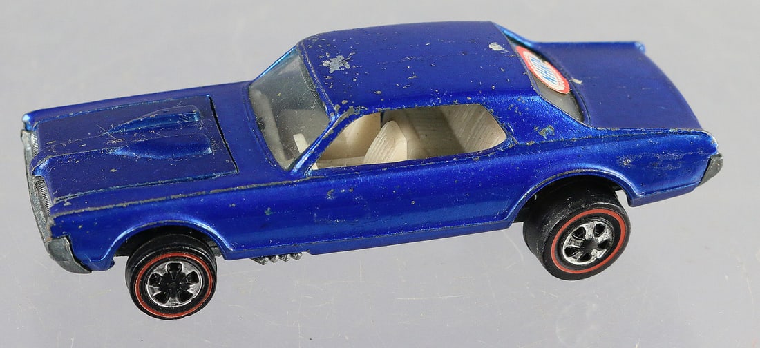 Hot Wheels Redline Custom Cougar Metalic Blue: Hot Wheels Redline Custom Cougar Metalic Blue VG