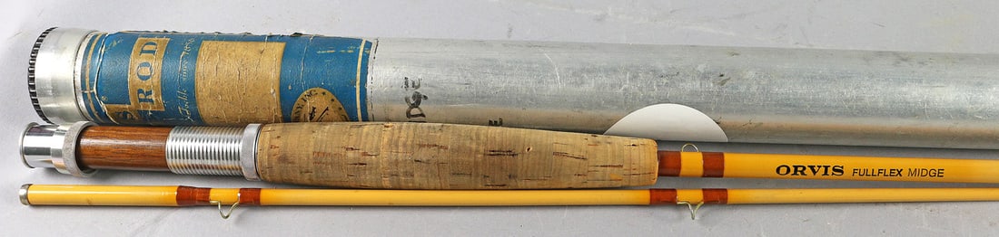 Orvis Fullflex Midge Fly Rod in Case: Orvis Fullflex Midge Fly Rod in Case, 3 1/4 oz, #5 line EX+