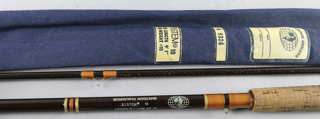 Scientific Angler System 10 Flyrod: Scientific Angler System 10 Flyrod, 9'1", 10 weight, w Case