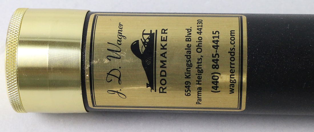 JD Wagner Rodmaker Bamboo Fly Rod: JD Wagner Rodmaker Bamboo Fly Rod, high end build, Patriot Quad w case, 8', 4 weight, 2 pc, 1245.00 retail, handmade in USA