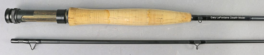 Gary La Fontaine Stealth Pro Series Fly Rod: Gary La Fontaine Stealth Pro Series Fly Rod, 9', #4 Line, w case, never used, as new