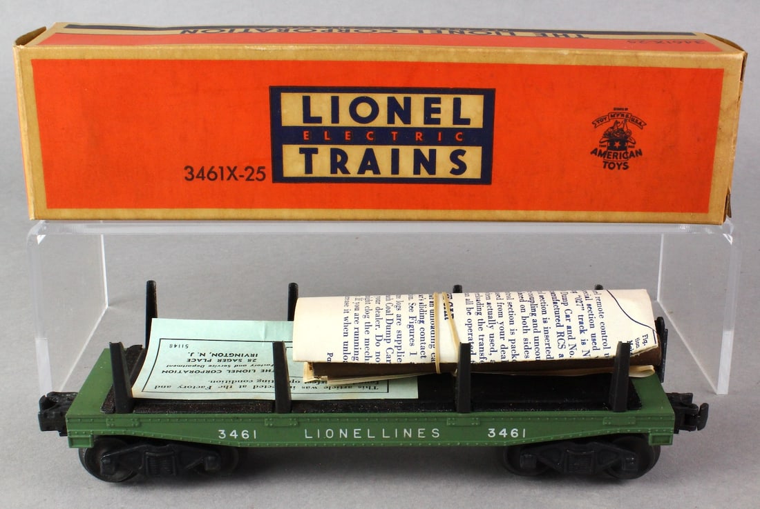 Lionel 3461X Automatic Lumber Car Mint in Box (1 of 4)