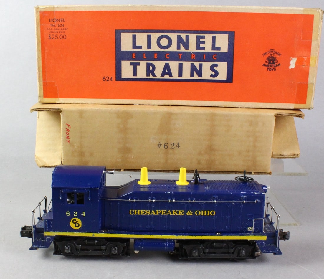 Lionel Chespeake & Ohio Diesel 624 in Box (1 of 6)