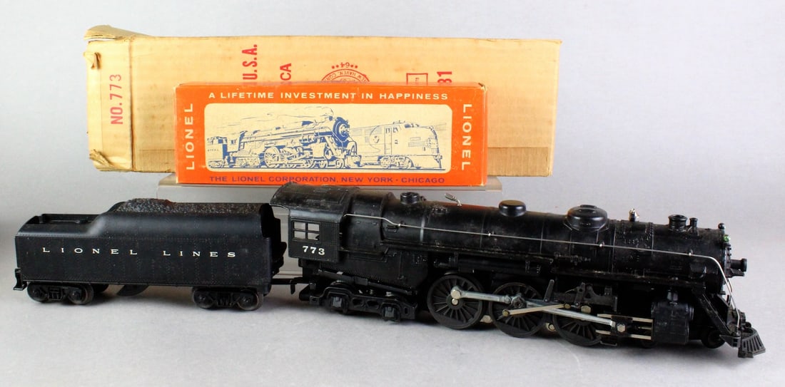 Lionel 773 Hudson Steam Engine In Orig Box &Tender (1 of 6)