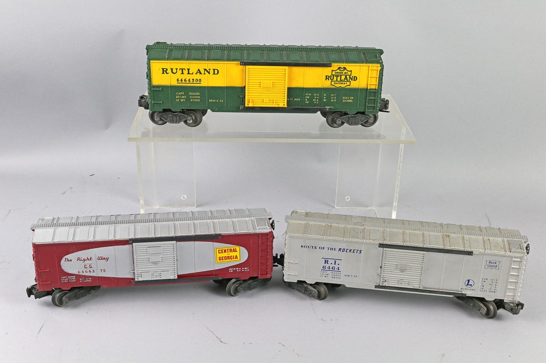 Lionel Rutland, Rock Island, Central Georgia Boxes: Lionel Rutland, Rock Island, Central Georgia Boxes