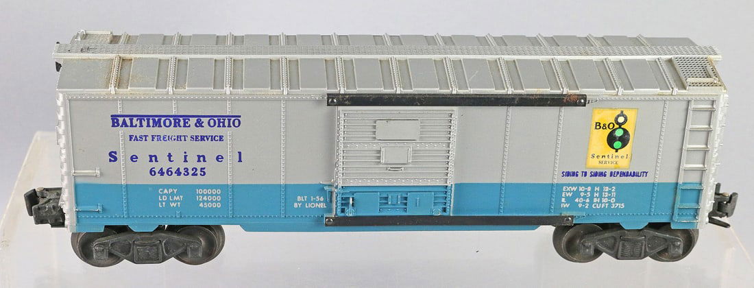 Lionel B&O 6464-325 Box Car in Box: Lionel B&O 6464-325 Box Car in Box