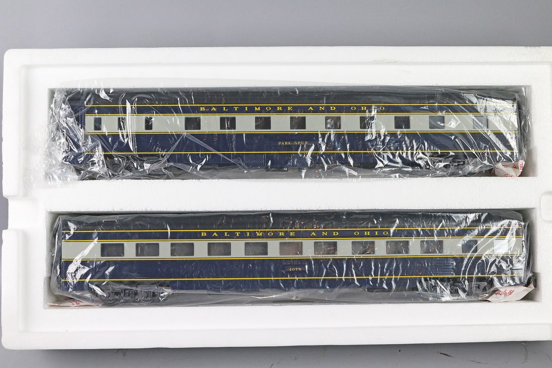 MTH 70 Scale Streamline Sleeper Set Box Never Run: MTH 70 Scale Streamline Sleeper Set Box Never Run