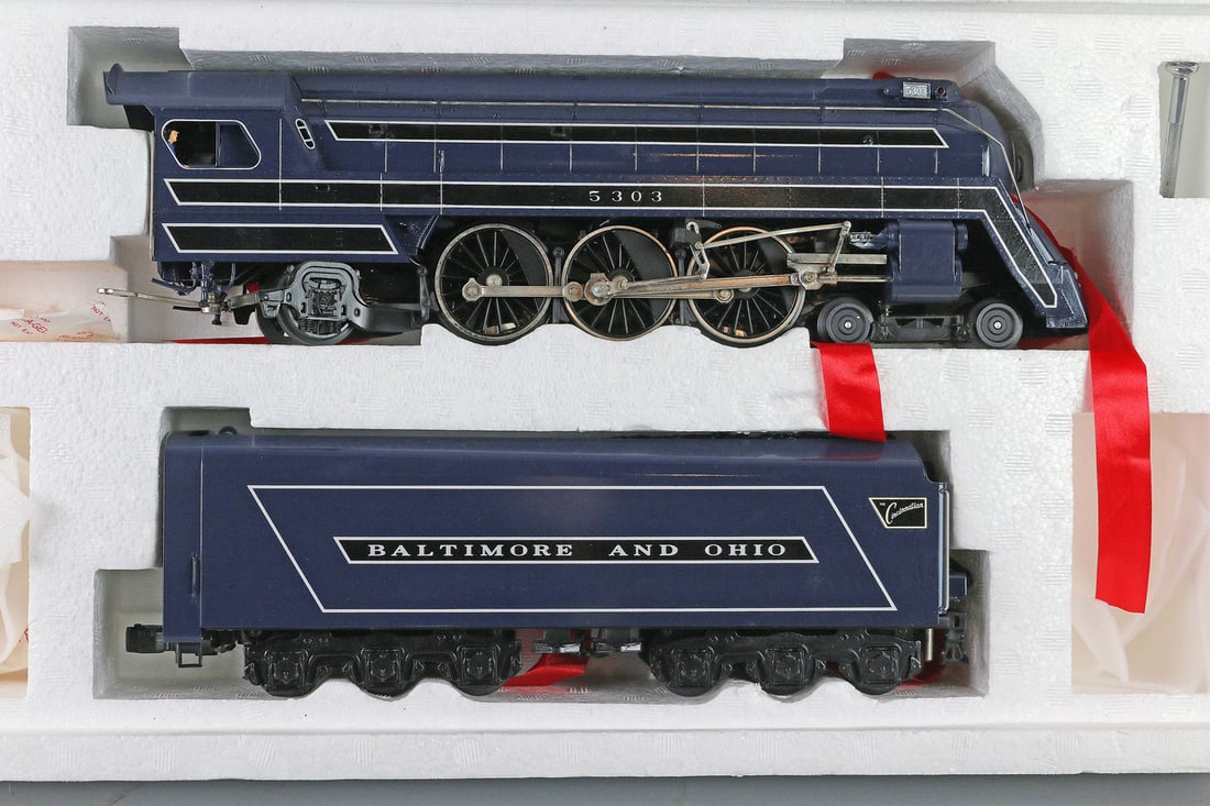 Weaver Balt & Ohio Cincinnati 4-6-2 Pacific Box: Weaver Balt & Ohio Cincinnati 4-6-2 Pacific Box , never run