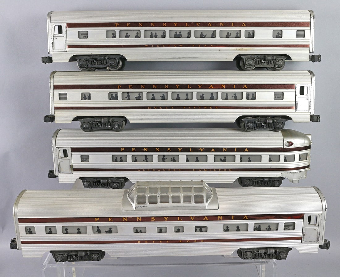 Lionel Pennsylvania Congressional Car Lot: Lionel Pennsylvania Congressional Car Lot, 2544, 2543, 2542, 2541