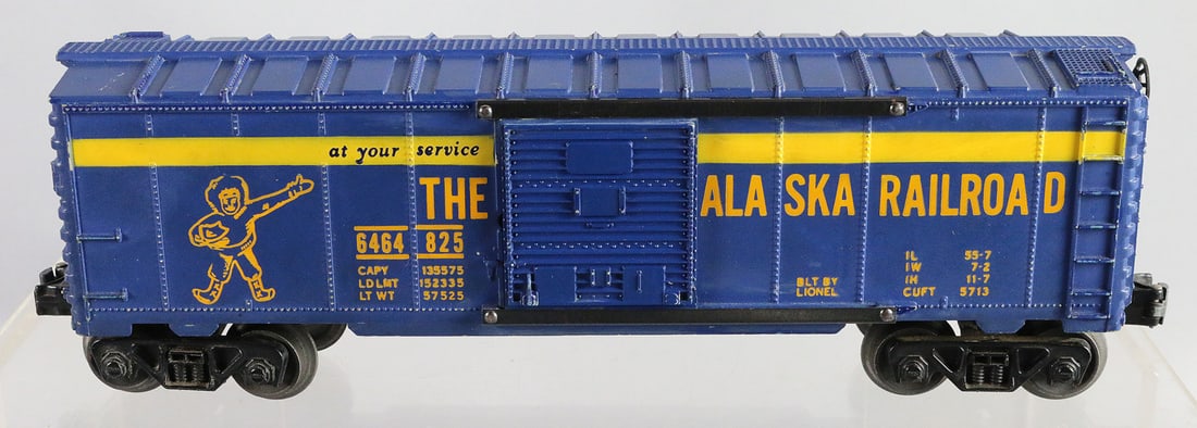 Lionel 6464-825 Alaska RR Box Car: Lionel 6464-825 Alaska RR Box Car