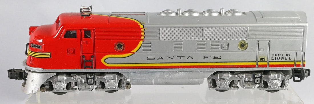 Lionel 2343T Santa Fe Diesel In Box: Lionel 2343T Santa Fe Diesel