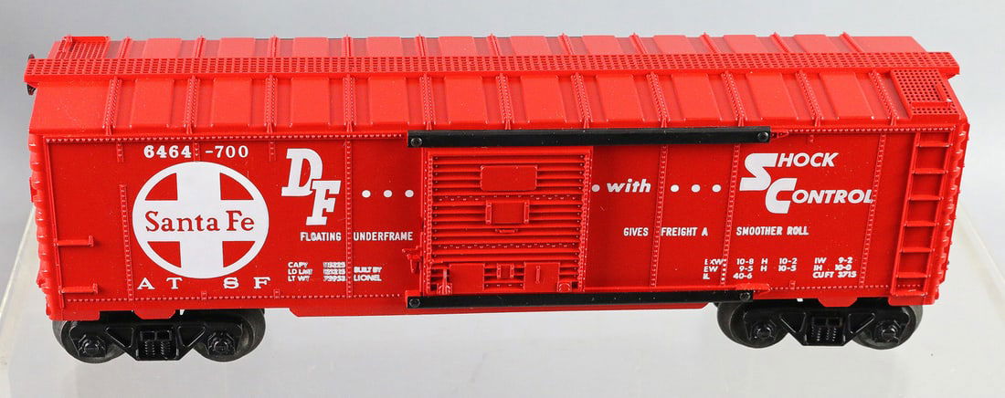 Lionel 6464-700 Santa Fe Boxcar in box: Lionel 6464-700 Santa Fe Boxcar in box