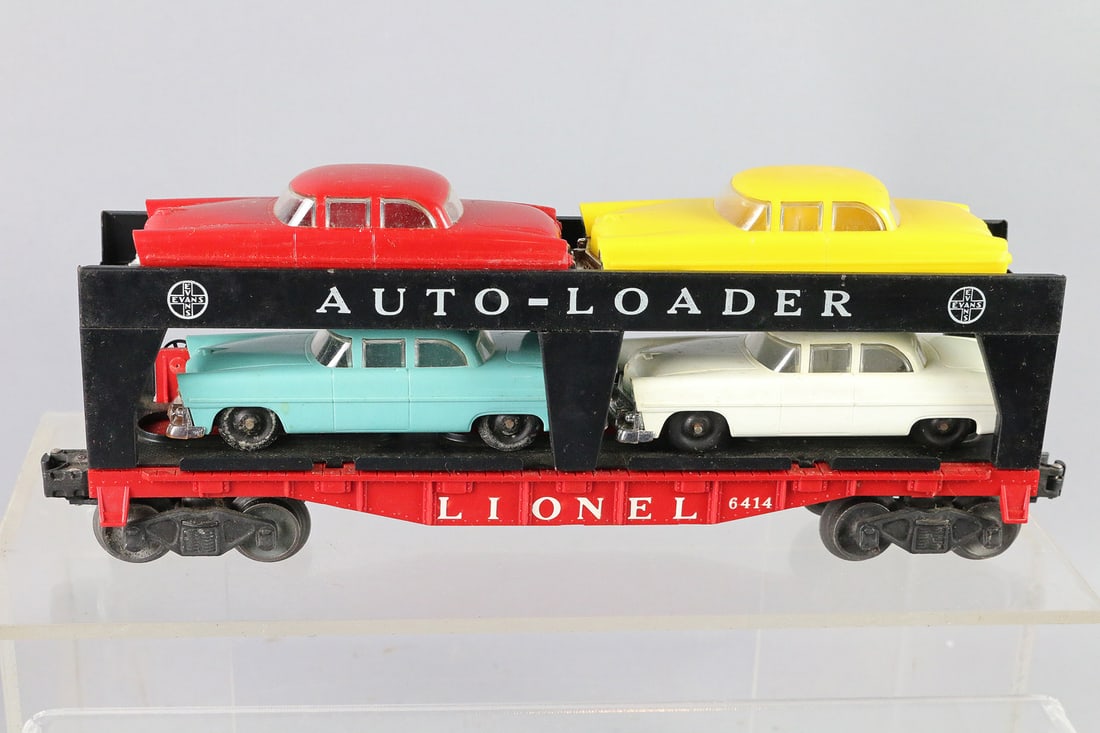 Lionel 6414 Auto Car in Box Ex: Lionel 6414 Auto Car in Box Ex