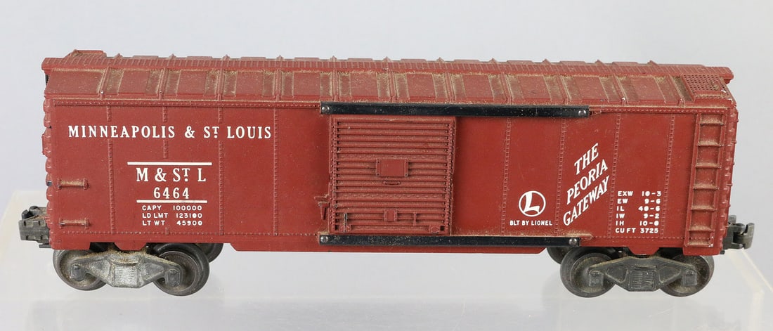 Lionel 6464 Minneapolis St Louis Boxcar in Box: Lionel 6464 Minneapolis St Louis Boxcar in Box
