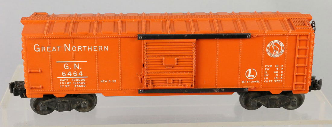 Lionel Great Northern Box Car 6464-25 in Box Ex: Lionel Great Northern Box Car 6464-25 in Box Ex