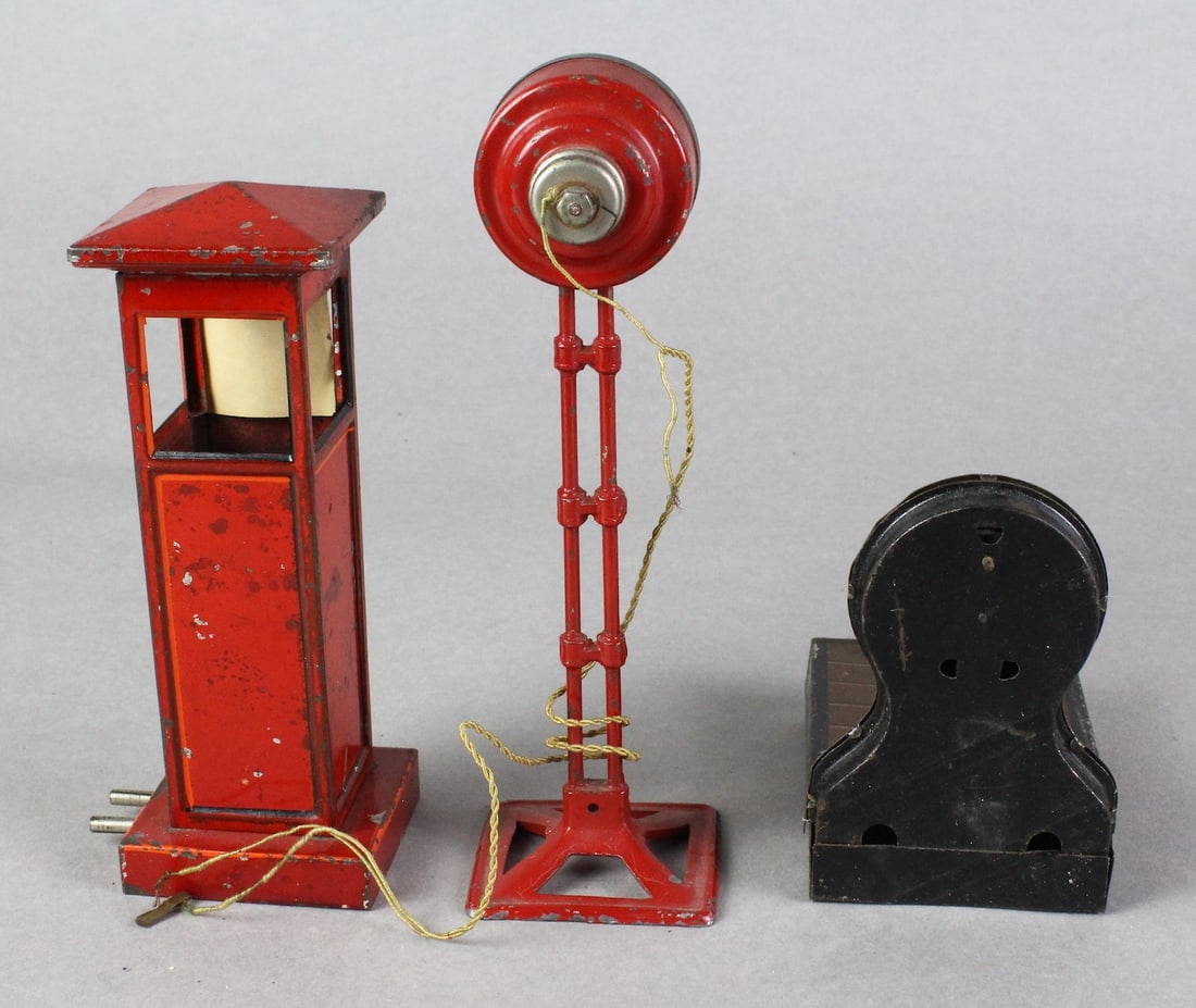 Marklin/Bing RR Clock, Baggage Scale Station Clock - 3
