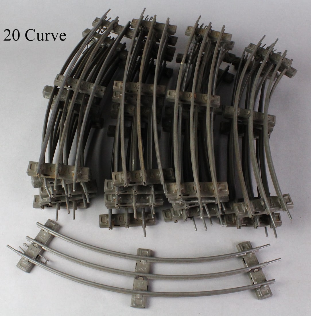 Marklin 1 Gauge 3 Rail Curve Track 20: Marklin 1 Gauge 3 Rail Curve Track 20