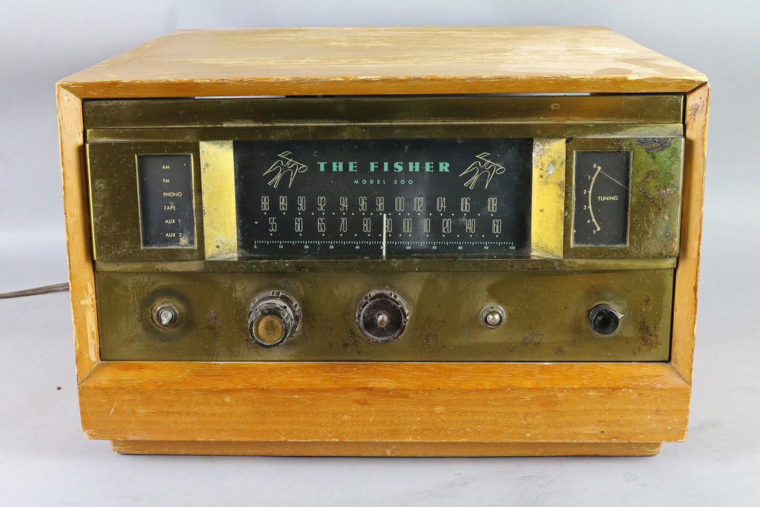 Fisher 500 Tube Amplifier (1 of 2)