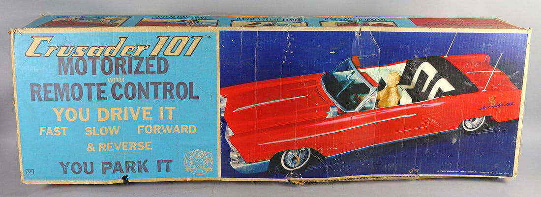 Deluxe Reading Crusader 101 Remote Control Car Box: Deluxe Reading Crusader 101 Remote Control Car Box