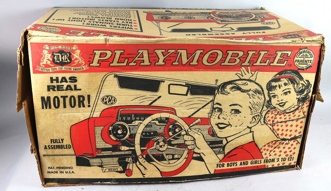 Deluxe Reading Playmobile Driving Console In Box: Deluxe Reading Playmobile Driving Console In Box