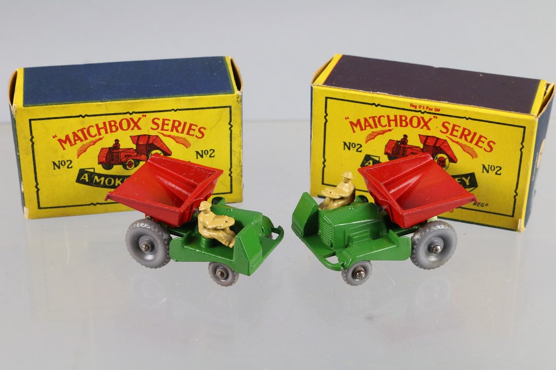 Matchbox Dumper No 2 Box NM: Matchbox Dumper No 2 Box NM, 2