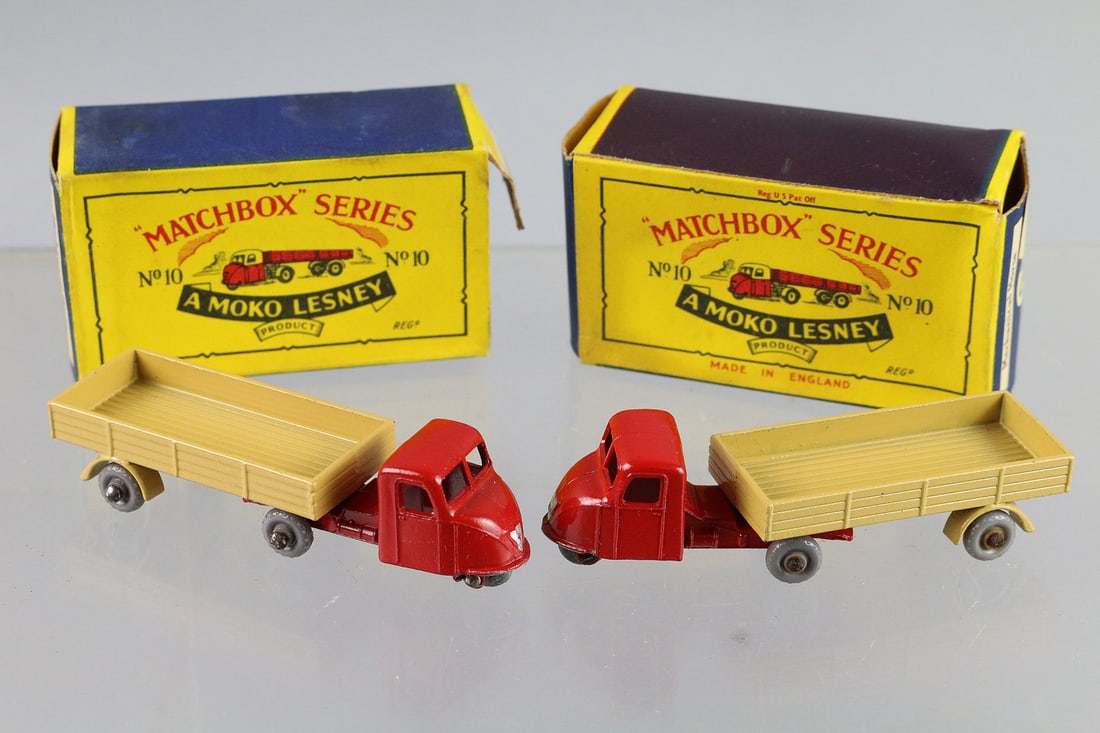Matchbox No 10 Mechanical Horse Lot Box NM: Matchbox No 10 Mechanical Horse Lot Box NM, 2