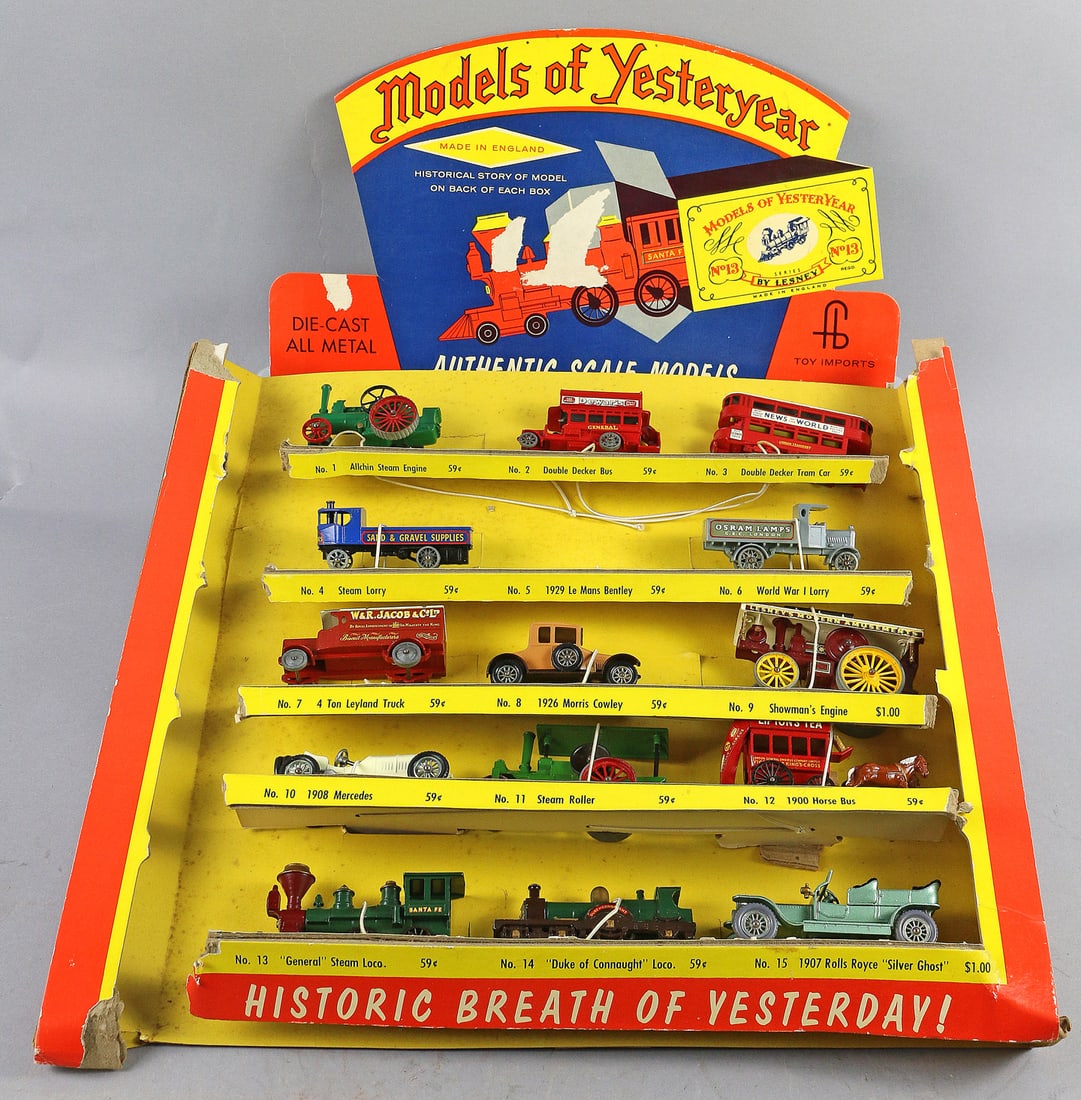 Matchbox Models Of Yesteryear Dealer Display Cars (1 of 4)