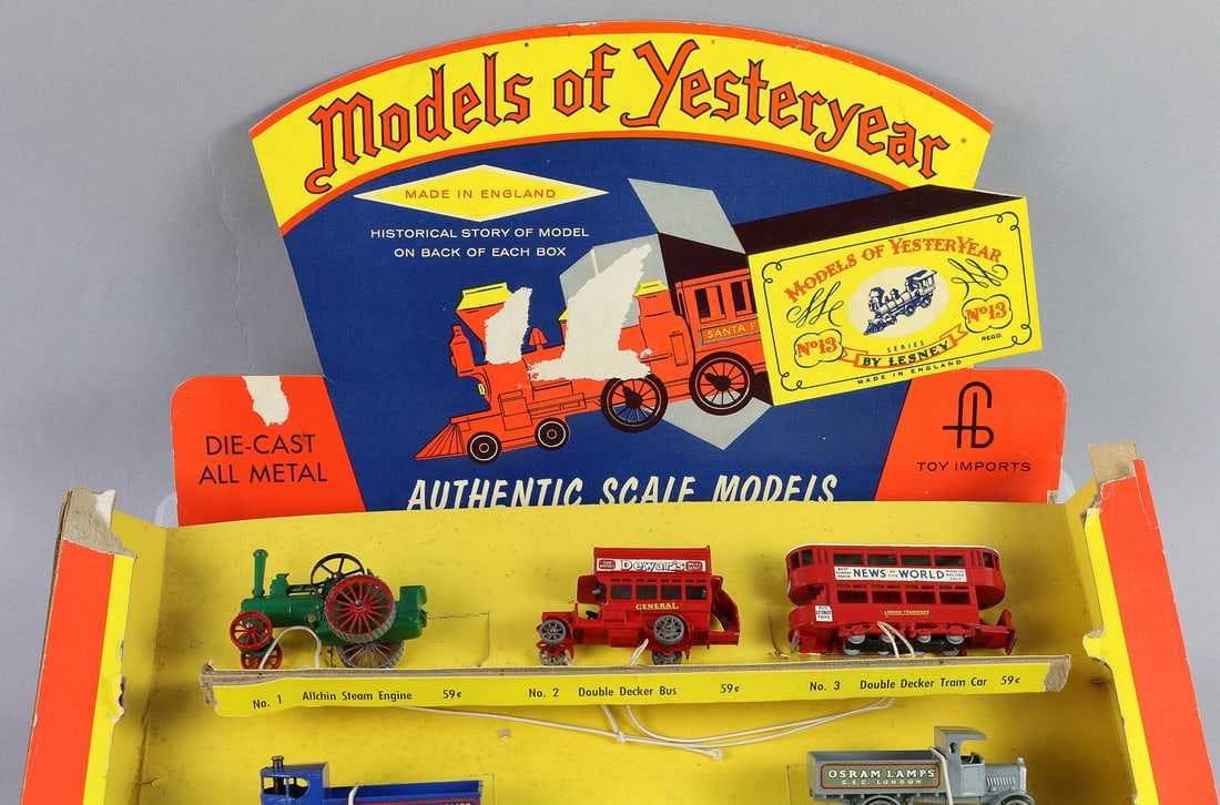 Matchbox Models Of Yesteryear Dealer Display Cars - 2