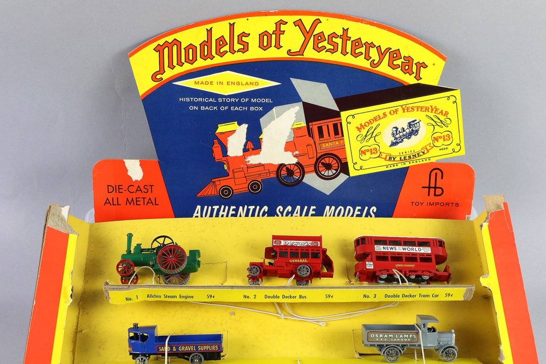 Matchbox Models Of Yesteryear Dealer Display Cars - 4
