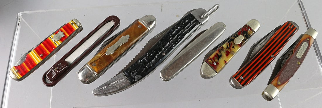 USA Pocket Knife Lot Schrade, Colonial (1 of 2)