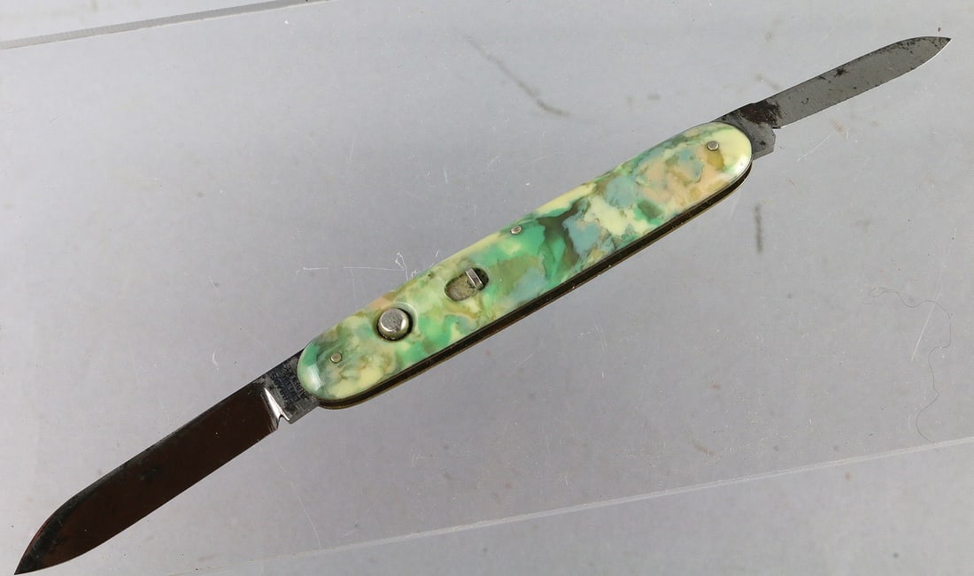 Schrade Walden Double Button Knife EX - 3