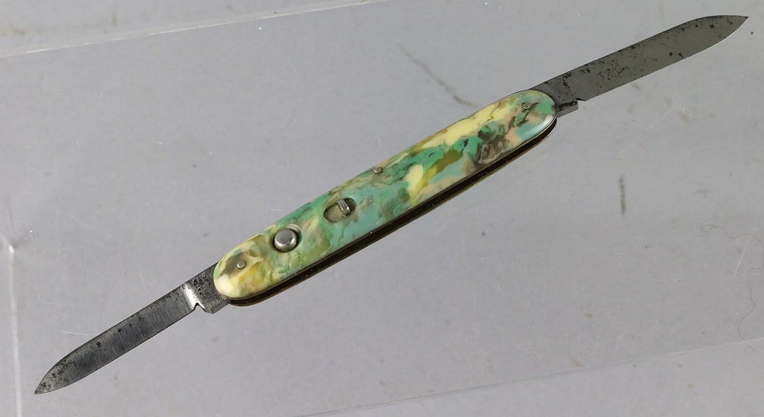 Schrade Walden Double Button Knife EX - 4