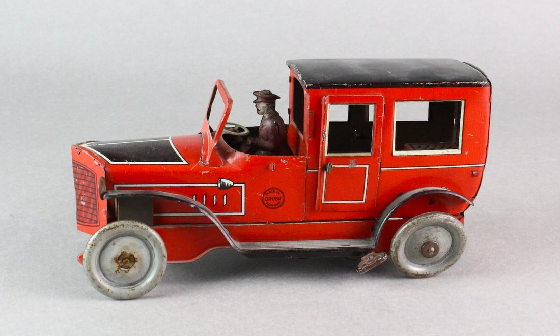 Orobr German Tin Limousine Town Car with Driver (1 of 3)