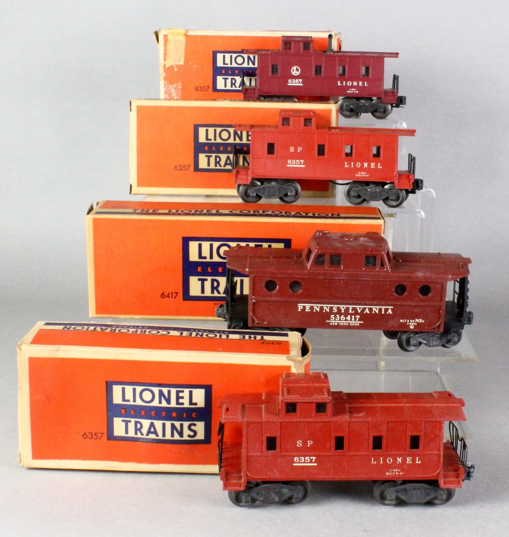 Lionel Caboose Group 6417, 6357 in Box (1 of 4)