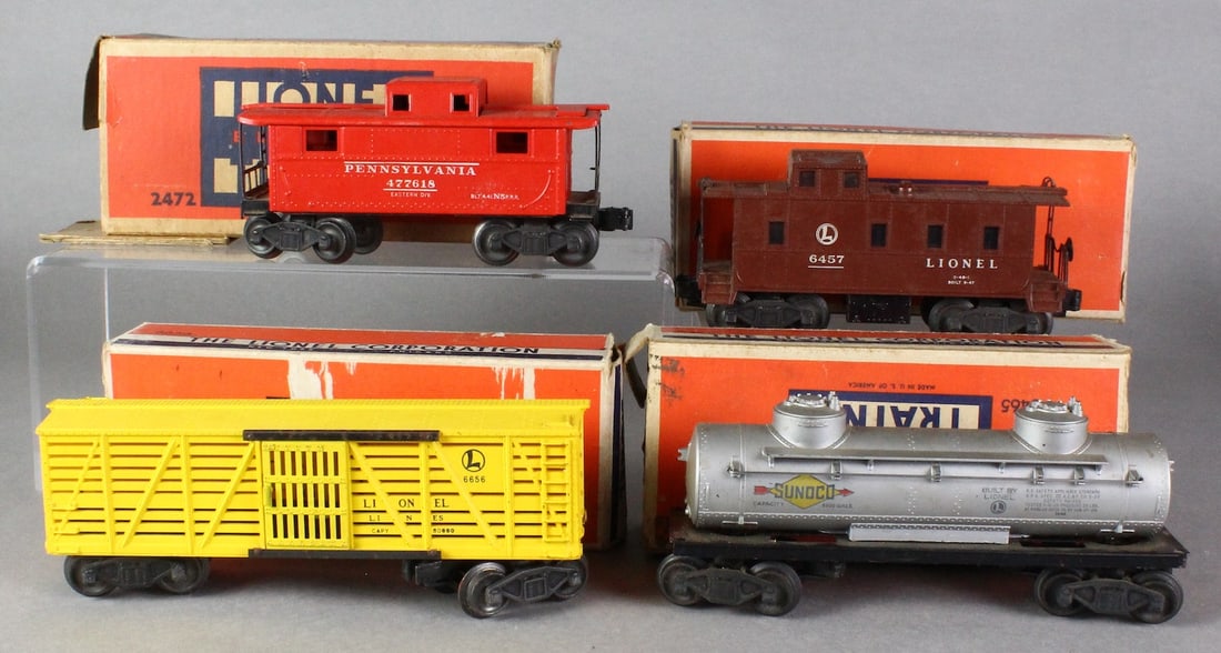 Lionel Rolling Stock in Box 6457, 2472, 6656, 6465 (1 of 4)