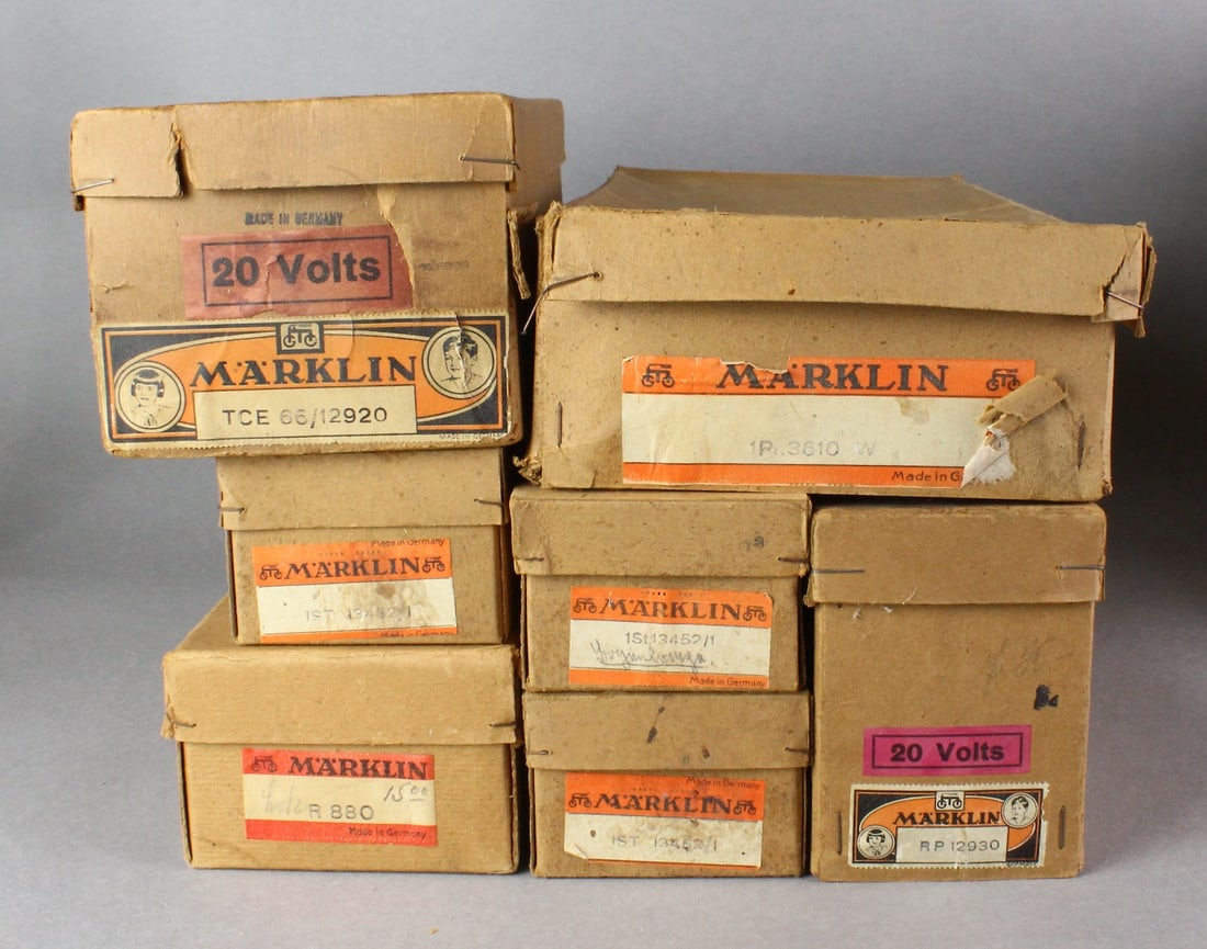 Marklin O Scale Original Boxes Made in Germany (1 of 3)