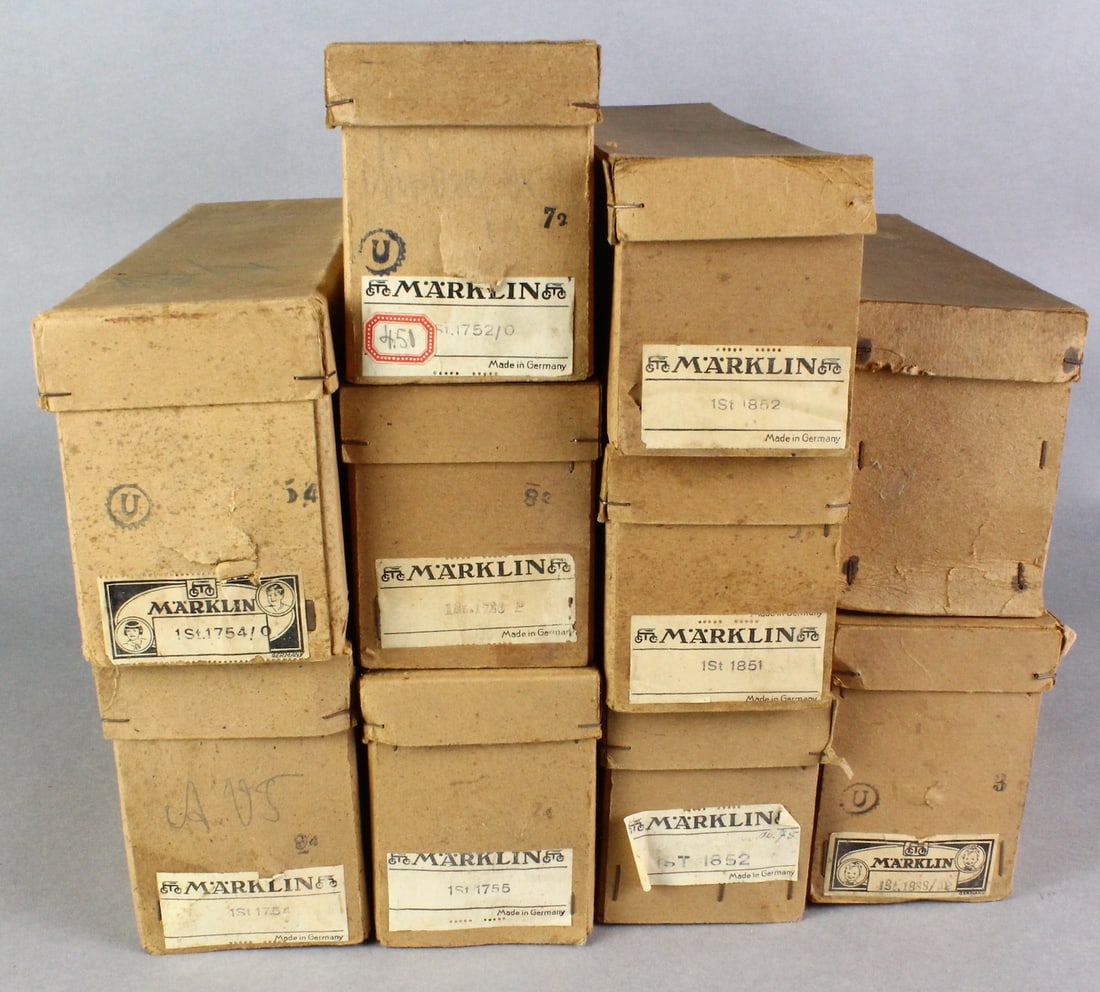 Marklin O Scale Original Boxes Made in Germany (1 of 3)