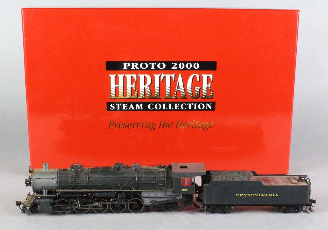 HO Proto-2000 Steam Locomotive PRR 7190 in Box (1 of 3)