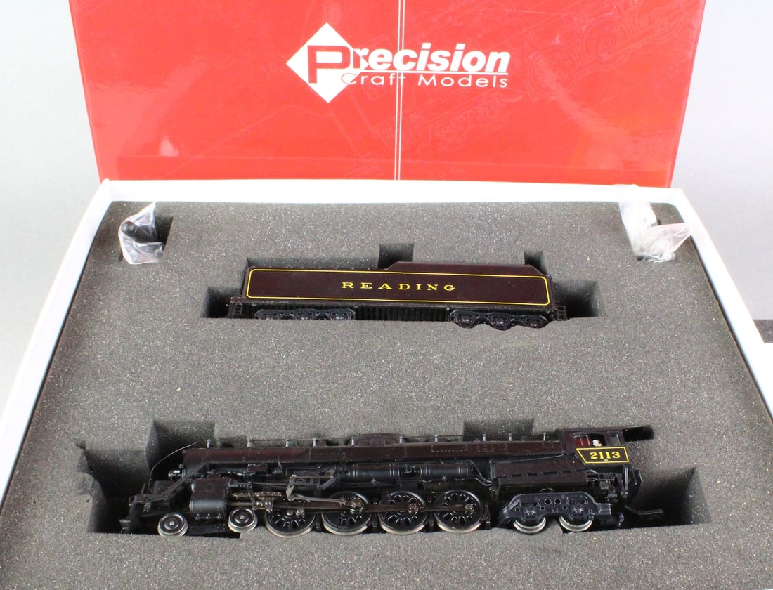 HO Precision #2113 Reading T1 4-8-4 Engine in Box (1 of 6)