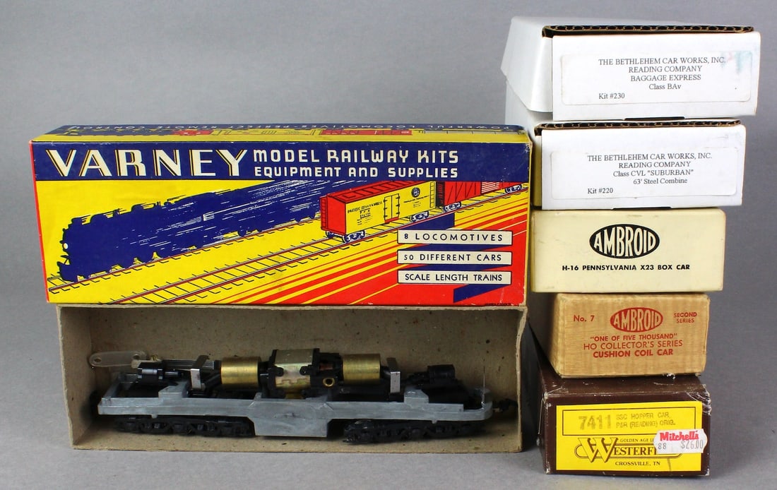 HO Train Kits-Varney, Ambroid, Bethlehem, Westerfi (1 of 2)