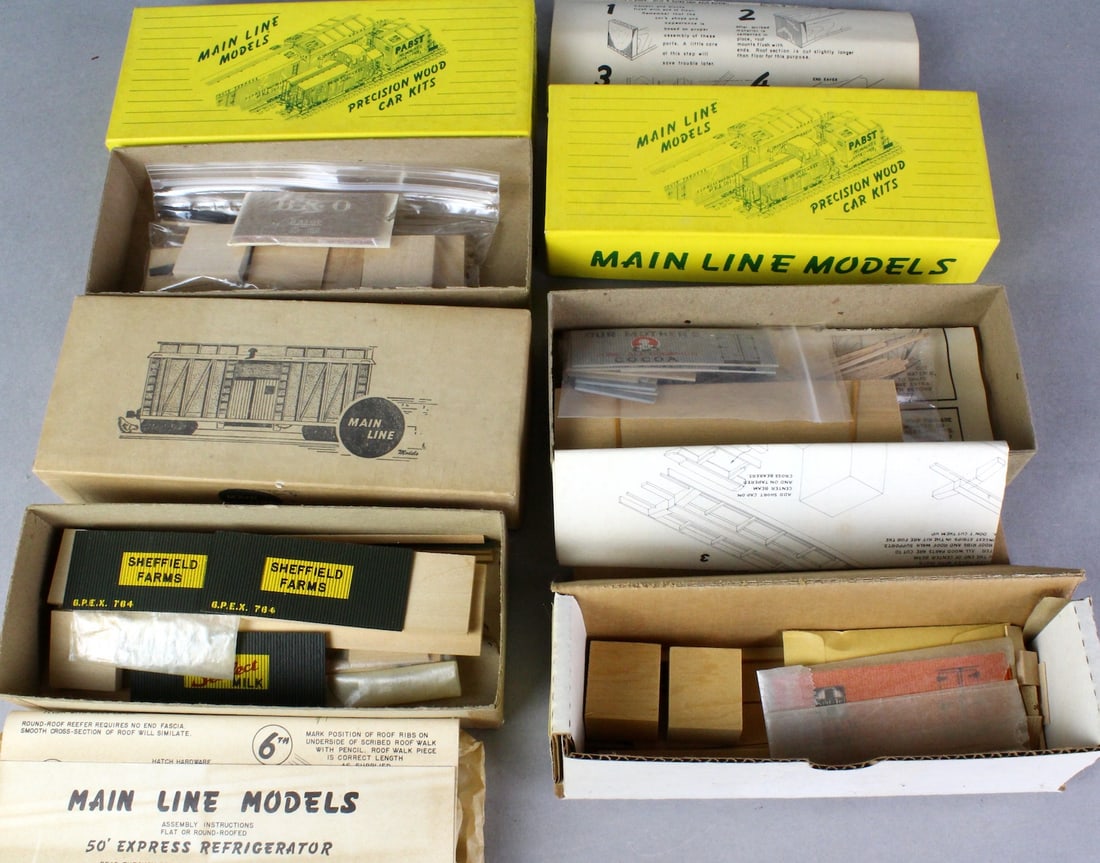 HO Main Line Models Mint Rolling Stock in Box (1 of 3)