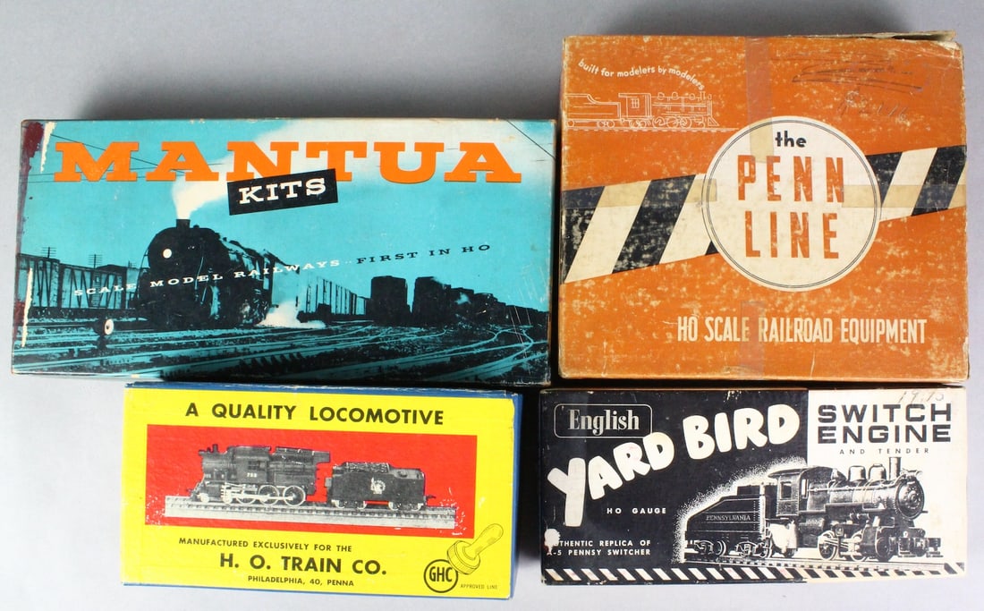 HO 4 Locomotive Kits in Box (1 of 3)