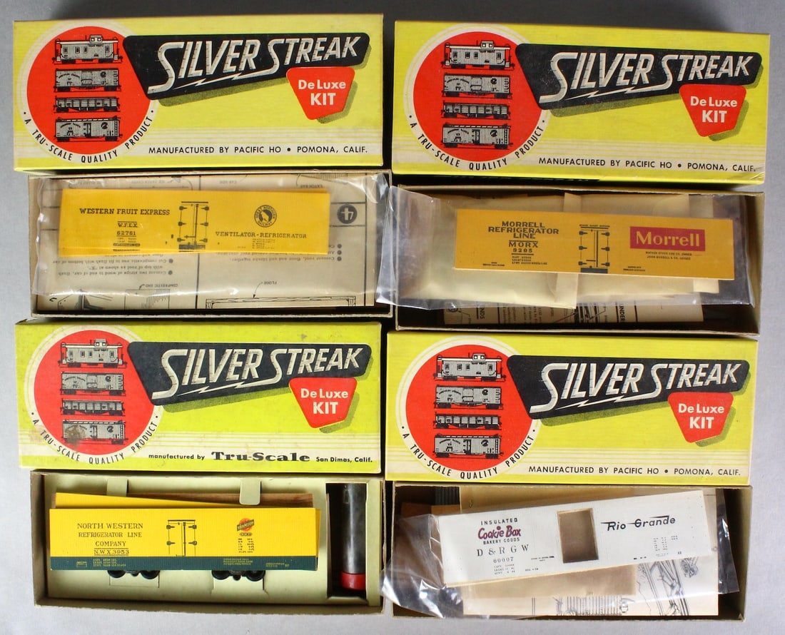 HO Silver Streak Deluxe Kits Mint in Box (1 of 2)