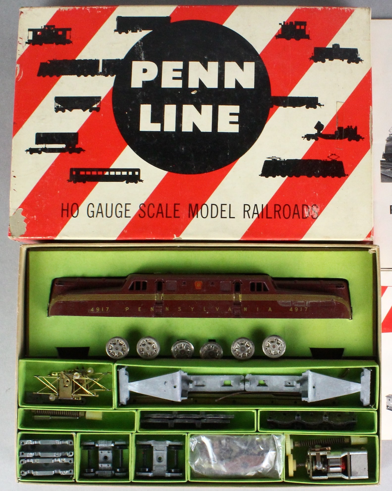 HO Penn Line Mint GG-1 In Box 4917 (1 of 3)