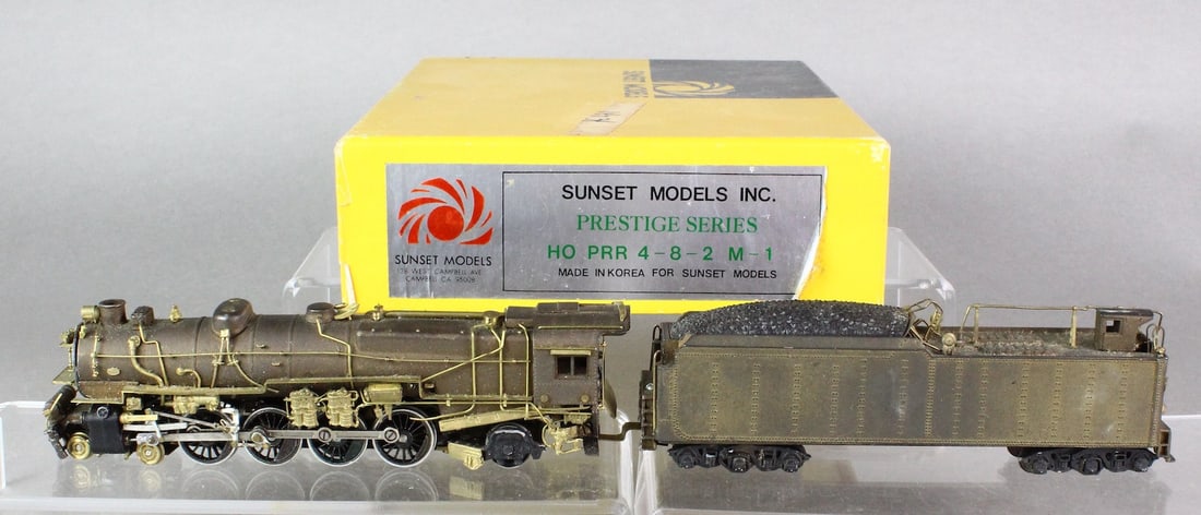 HO Sunset Models Prestige PRR 4-8-2 Locomotive (1 of 3)