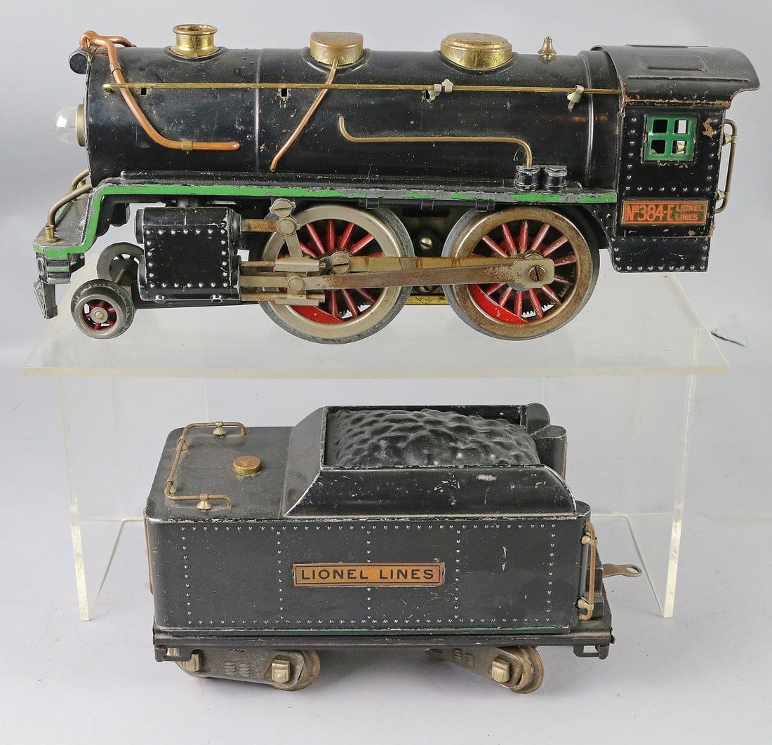 Lionel 384E Loco w Tender (1 of 3)
